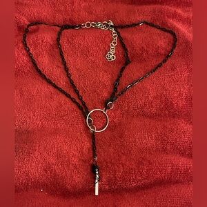 Crystal choker necklace